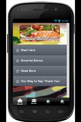 Emulate Android APK Marinated Gulf Fish Recipe
