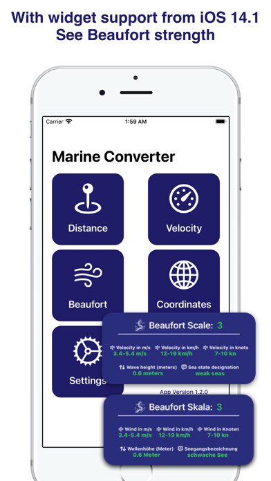 Emulate iPhone app Marine Converter using MyAndroid Emulate iPhone app Marine Converter using MyAndroid
