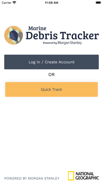 Emulate iPhone app Marine Debris Tracker using MyAndroid Emulate iPhone app Marine Debris Tracker using MyAndroid