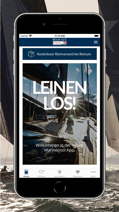 Emulate iPhone app Marinepool using MyAndroid