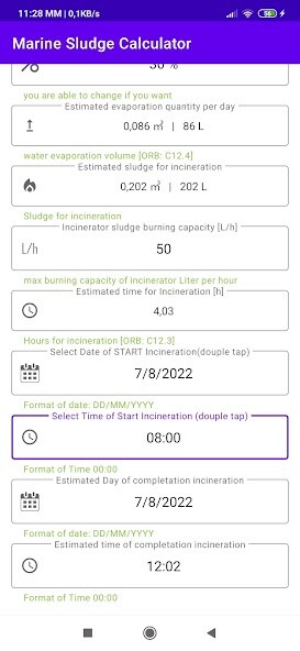 Run android online APK Marine Sludge Calculator from MyAndroid or emulate Marine Sludge Calculator using MyAndroid Run android online APK Marine Sludge Calculator from MyAndroid or emulate Marine Sludge Calculator using MyAndroid
