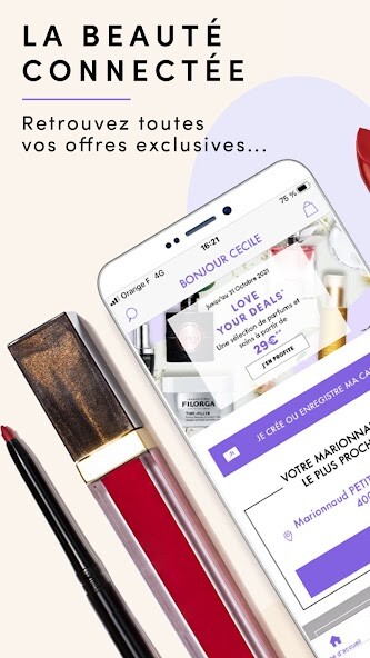 Run android online APK Marionnaud – Beauté  Soins from MyAndroid or emulate Marionnaud – Beauté  Soins using MyAndroid