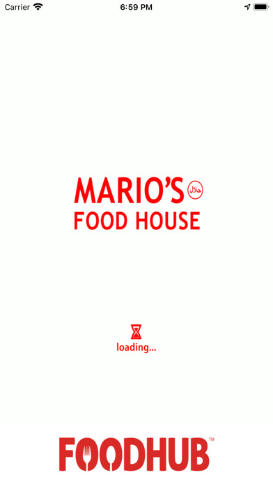 Emulate iPhone app Marios Food House using MyAndroid Emulate iPhone app Marios Food House using MyAndroid