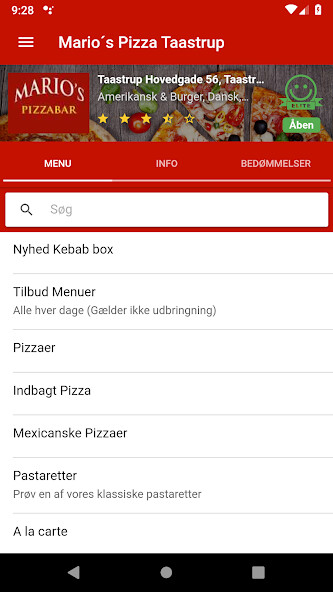 Run android online APK Mario´s Pizza Taastrup from MyAndroid or emulate Mario´s Pizza Taastrup using MyAndroid Run android online APK Mario´s Pizza Taastrup from MyAndroid or emulate Mario´s Pizza Taastrup using MyAndroid