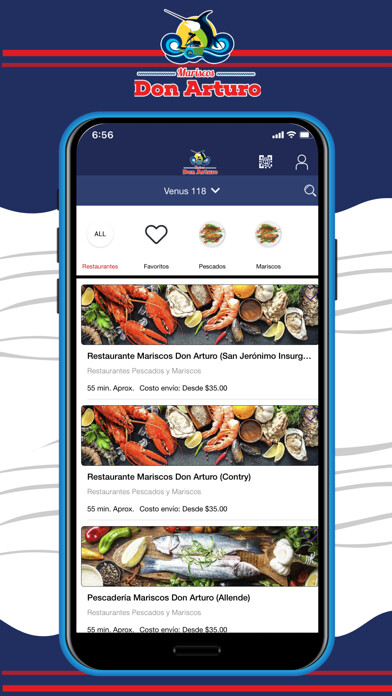 Emulate iPhone app Mariscos Don Arturo using MyAndroid Emulate iPhone app Mariscos Don Arturo using MyAndroid