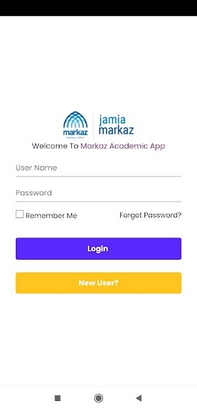 Run android online APK Markaz Academic App from MyAndroid or emulate Markaz Academic App using MyAndroid