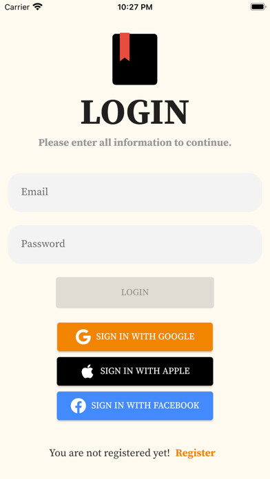 Emulate iPhone app MarkerPage using MyAndroid