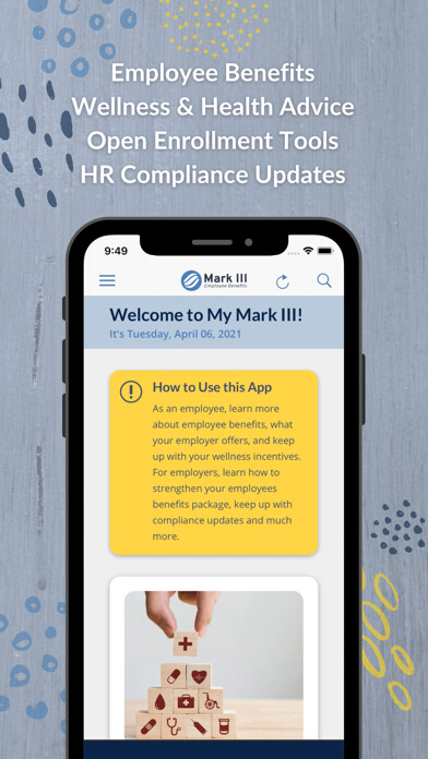Emulate iPhone app Mark III Employee Benefits using MyAndroid Emulate iPhone app Mark III Employee Benefits using MyAndroid