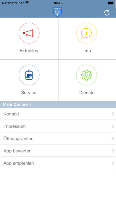 Emulate iPhone app Markt Kastl using MyAndroid