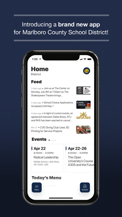 Emulate iPhone app Marlboro County Schools, SC using MyAndroid Emulate iPhone app Marlboro County Schools, SC using MyAndroid