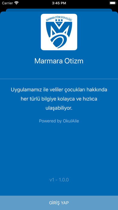 Emulate iPhone app Marmara Otizm using MyAndroid Emulate iPhone app Marmara Otizm using MyAndroid