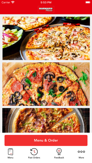 Emulate iPhone app Marmaris Pizza Brigg using MyAndroid Emulate iPhone app Marmaris Pizza Brigg using MyAndroid