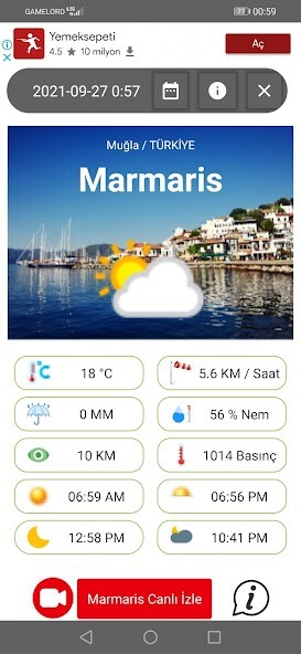 Run android online APK Marmaris Weather (Webcam Live) from MyAndroid or emulate Marmaris Weather (Webcam Live) using MyAndroid Run android online APK Marmaris Weather (Webcam Live) from MyAndroid or emulate Marmaris Weather (Webcam Live) using MyAndroid