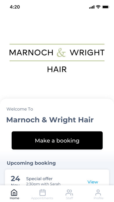 Emulate iPhone app Marnochandwrighthair using MyAndroid