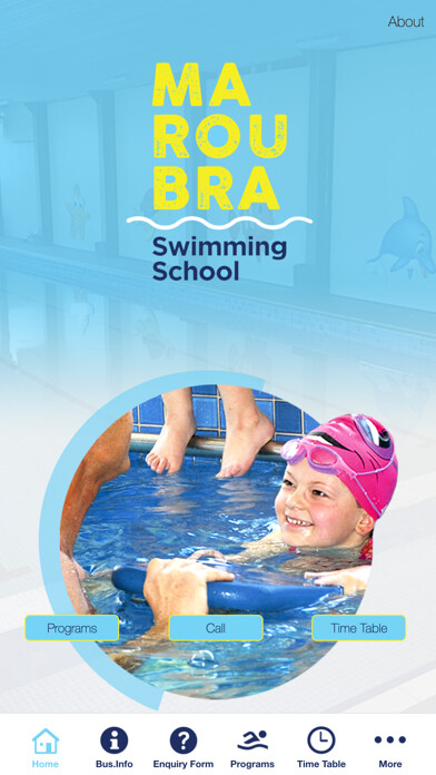 Emulate iPhone app Maroubra Swimming School using MyAndroid Emulate iPhone app Maroubra Swimming School using MyAndroid