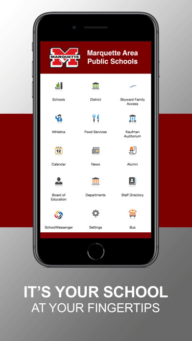Emulate iPhone app Marquette Area Public Schools using MyAndroid Emulate iPhone app Marquette Area Public Schools using MyAndroid