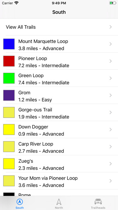 Run android online APK Marquette Trails App from MyAndroid or emulate Marquette Trails App using MyAndroid
