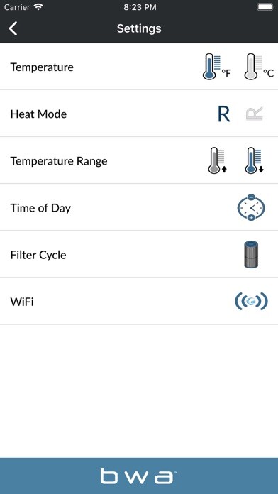 Emulate iPhone app MARQUIS SPAS & HOT TUBS using MyAndroid