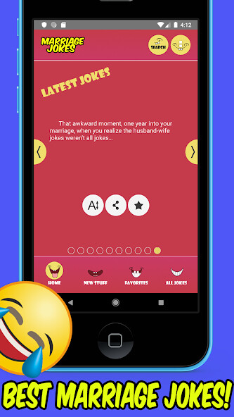Run android online APK Marriage Jokes - Funny Husband And Wife Jokes Book from MyAndroid or emulate Marriage Jokes - Funny Husband And Wife Jokes Book using MyAndroid