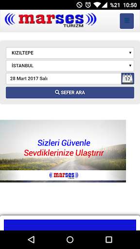 Run android online APK Marses Turizm from MyAndroid or emulate Marses Turizm using MyAndroid
