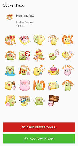 Run android online APK Marshmallow Sticker for WhatsApp from MyAndroid or emulate Marshmallow Sticker for WhatsApp using MyAndroid Run android online APK Marshmallow Sticker for WhatsApp from MyAndroid or emulate Marshmallow Sticker for WhatsApp using MyAndroid