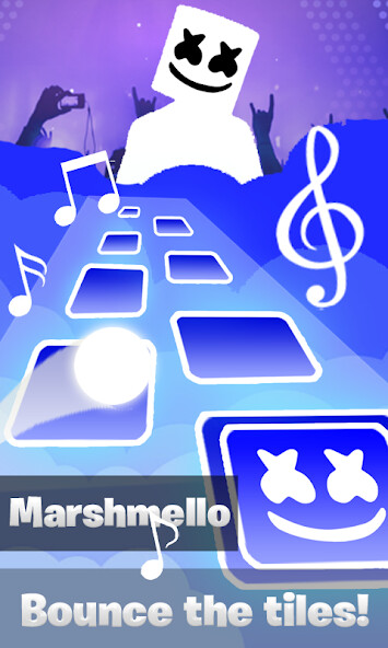 Run android online APK Marshmello Tiles Hop EDM Rush from MyAndroid or emulate Marshmello Tiles Hop EDM Rush using MyAndroid