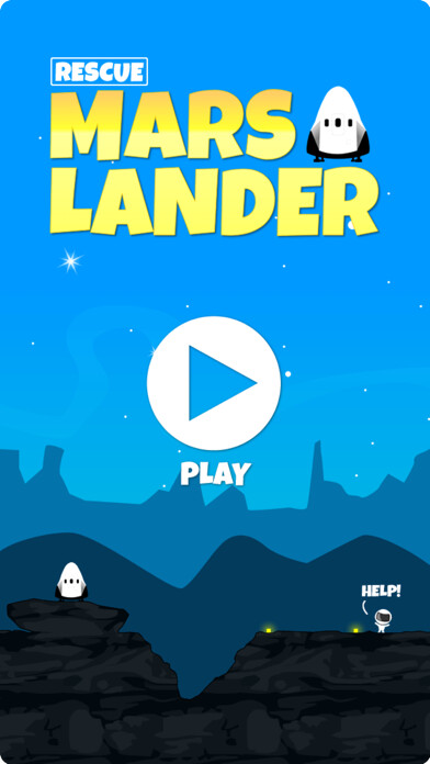 Emulate iPhone app Mars Lander: Rescue using MyAndroid