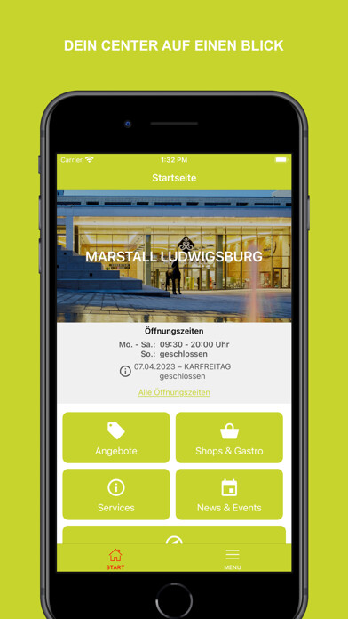 Emulate iPhone app Marstall Ludwigsburg using MyAndroid Emulate iPhone app Marstall Ludwigsburg using MyAndroid