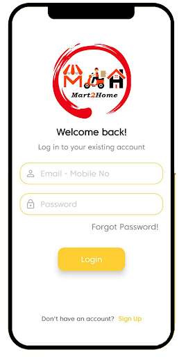 Run android online APK Mart2Home: Delivery App for Grocery, Fish & More from MyAndroid or emulate Mart2Home: Delivery App for Grocery, Fish & More using MyAndroid