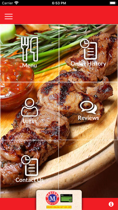 Emulate iPhone app MARTHAM KEBAB & PIZZA using MyAndroid Emulate iPhone app MARTHAM KEBAB & PIZZA using MyAndroid