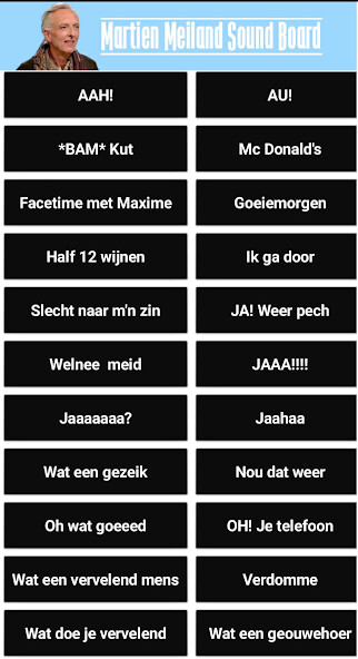 Run android online APK Martien Meiland - Soundboard from MyAndroid or emulate Martien Meiland - Soundboard using MyAndroid