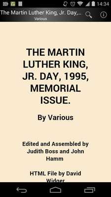 Emulate Android APK Martin Luther King, Jr. Day