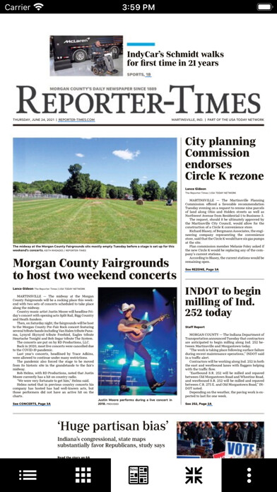 Emulate iPhone app Martinsville Reporter eEdition using MyAndroid Emulate iPhone app Martinsville Reporter eEdition using MyAndroid