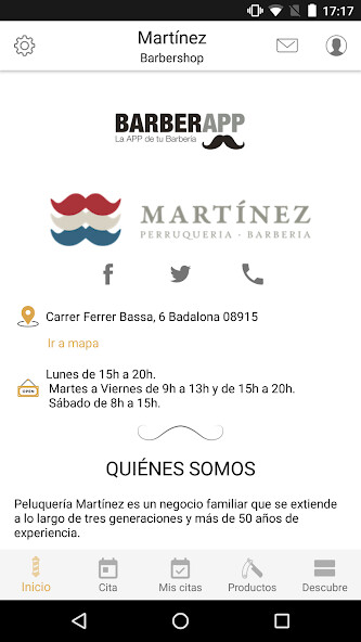 Run android online APK Martínez Barber Shop from MyAndroid or emulate Martínez Barber Shop using MyAndroid Run android online APK Martínez Barber Shop from MyAndroid or emulate Martínez Barber Shop using MyAndroid