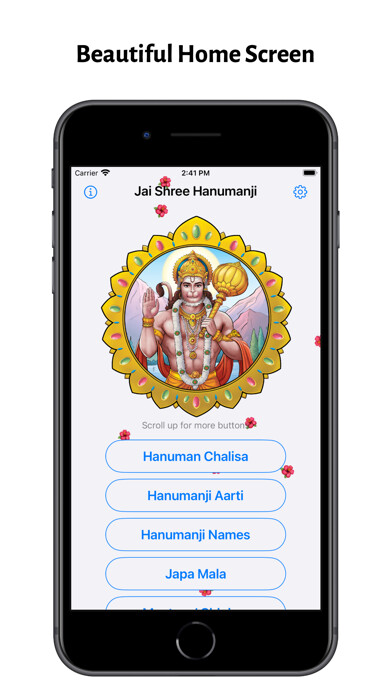 Emulate iPhone app Maruti-The Hanumanji App using MyAndroid Emulate iPhone app Maruti-The Hanumanji App using MyAndroid