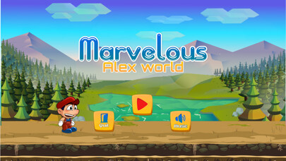 Emulate iPhone app Marvelous Alex World using MyAndroid