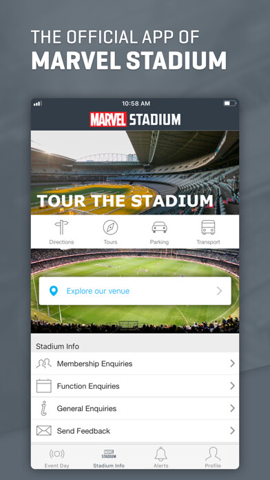 Emulate iPhone app Marvel Stadium using MyAndroid