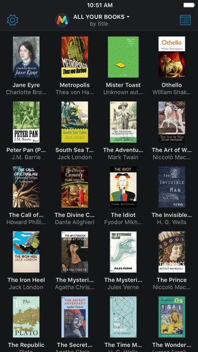 Emulate iPhone app Marvin SxS – eBooks and comics using MyAndroid
