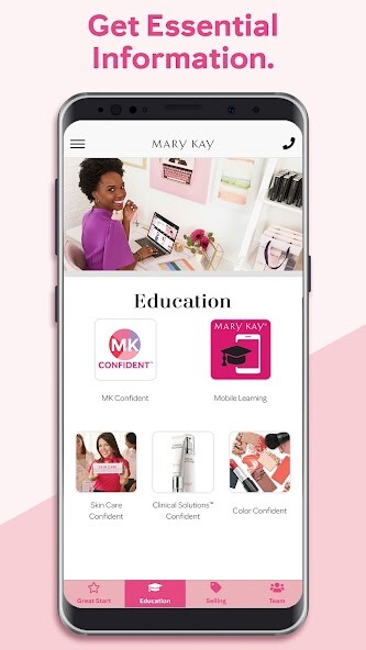 Emulate iPhone app Mary Kay® Great Start using MyAndroid Emulate iPhone app Mary Kay® Great Start using MyAndroid