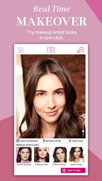 Emulate iPhone app Mary Kay® MirrorMe using MyAndroid