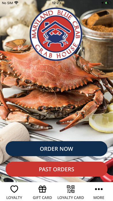 Emulate iPhone app Maryland Blue Crab- Crab House using MyAndroid