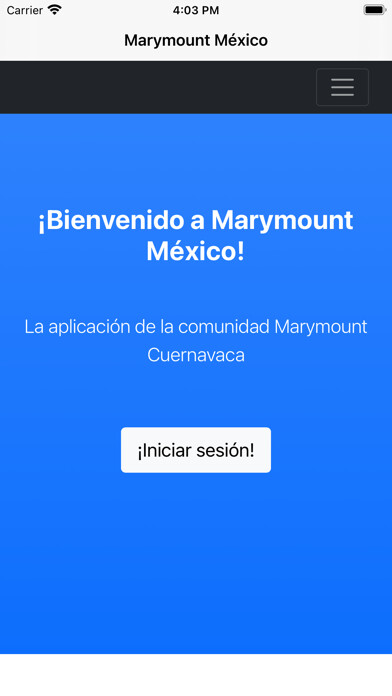 Emulate iPhone app Marymount México using MyAndroid Emulate iPhone app Marymount México using MyAndroid