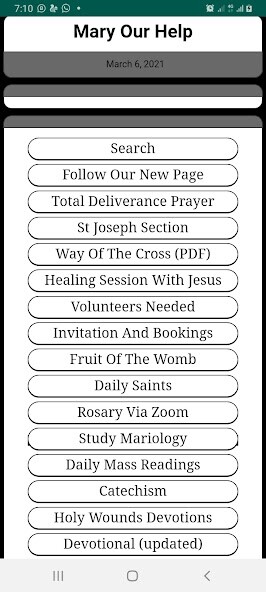 Run android online APK Mary Our Help - Catholic Prayers  Resources from MyAndroid or emulate Mary Our Help - Catholic Prayers  Resources using MyAndroid