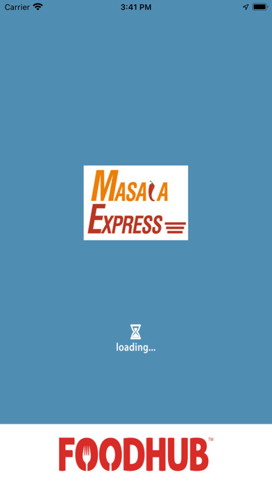 Emulate iPhone app Masala Express using MyAndroid