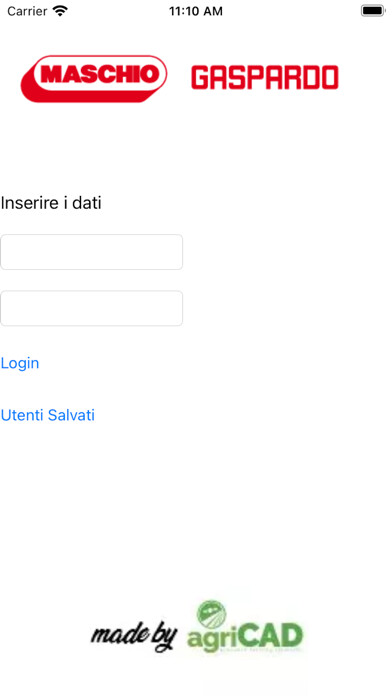 Emulate iPhone app Maschio agriCAD Connect using MyAndroid