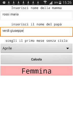 Run android online APK Maschio o femmina? Conta le R! from MyAndroid or emulate Maschio o femmina? Conta le R! using MyAndroid