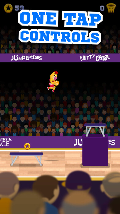 Emulate iPhone app Mascot Dunks using MyAndroid