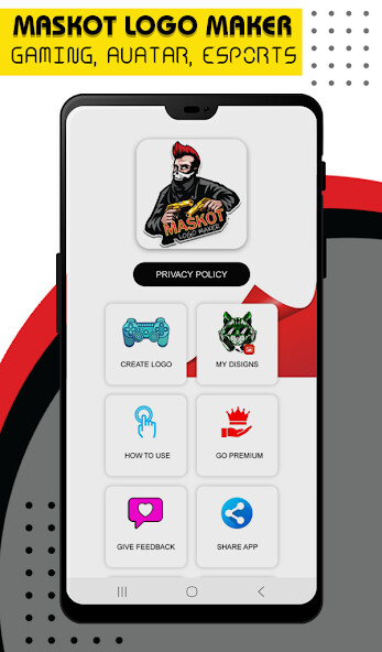 Run android online APK Mascot Logo Maker - Gamer Logo from MyAndroid or emulate Mascot Logo Maker - Gamer Logo using MyAndroid