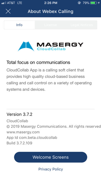 Emulate iPhone app Masergy CloudCollab using MyAndroid Emulate iPhone app Masergy CloudCollab using MyAndroid