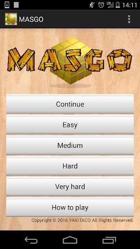 Emulate Android APK MASGO -Simple puzzle game- Emulate Android APK MASGO -Simple puzzle game-